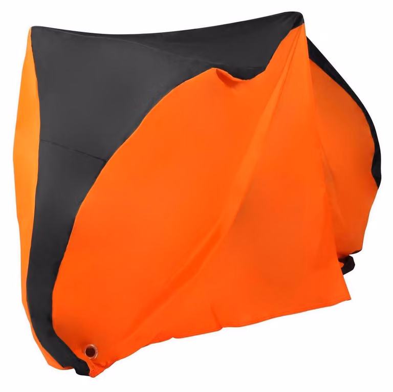 Copertura impermeabile per bicicletta, dimensioni 200x70x110 cm, ideale per uso esterno, con fori per lucchetto
