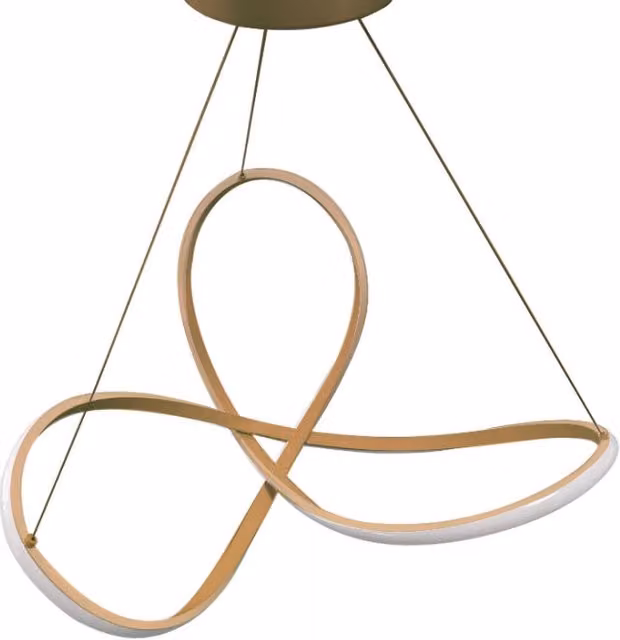 Lampada a sospensione LED Smilla E-Energy bianca con luce bianca fredda, 45W e 4900 lumen, diametro: 60 cm