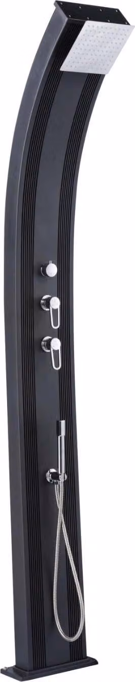 Doccia ibrida Dada Curve 40L - colore antracite - Coloris Anthracite
