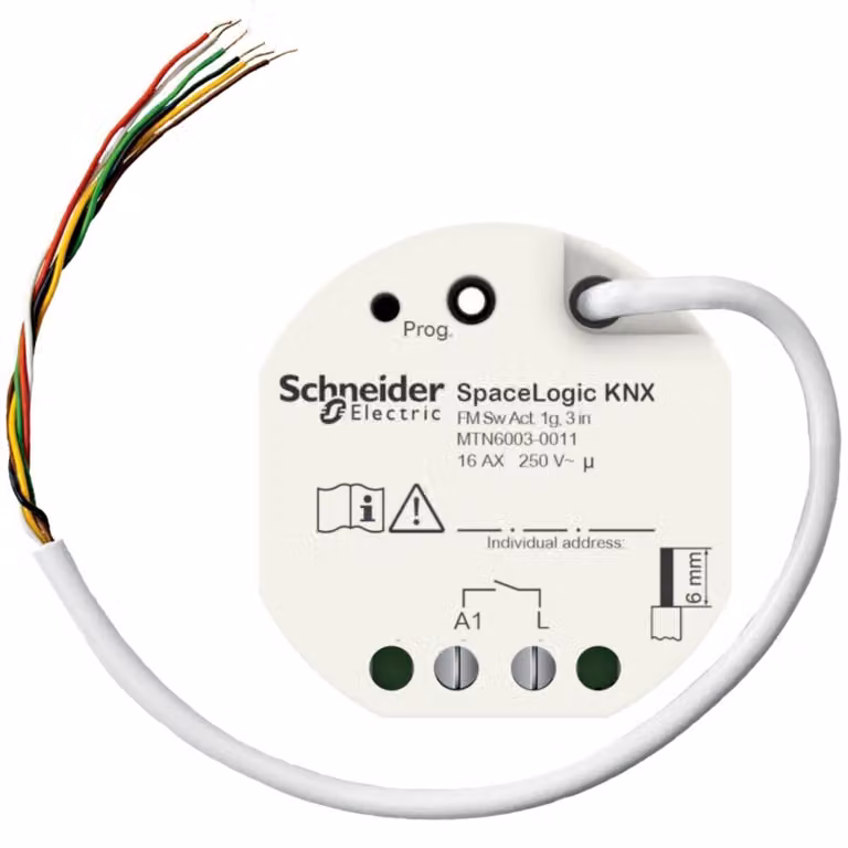 Attuatore di commutazione Schneider Electric SpaceLogic KNX MTN6003-0011