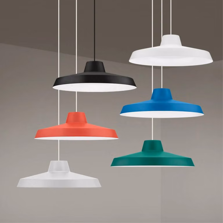 Linea Light Lampada LED a sospensione Miguel, grigio, alluminio, 2.700 K Miguel, Alluminio / Grigio / Zincato, Cucina, Alluminio