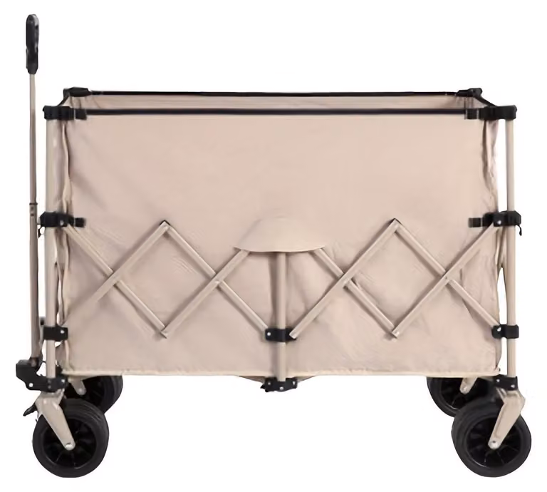 Carrello Bolder - Carrello da trasporto - Carrello da spiaggia - Carrello pieghevole - Carrello trainabile - Capacità di carico: 99,79 kg