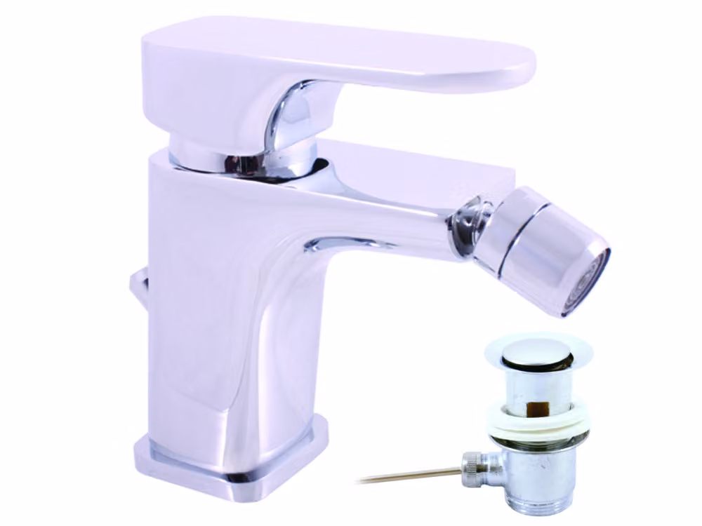 Slezák-RAV: Miscelatore per bidet YUKON YU145.5K Tubo flessibile cromato 3/8''