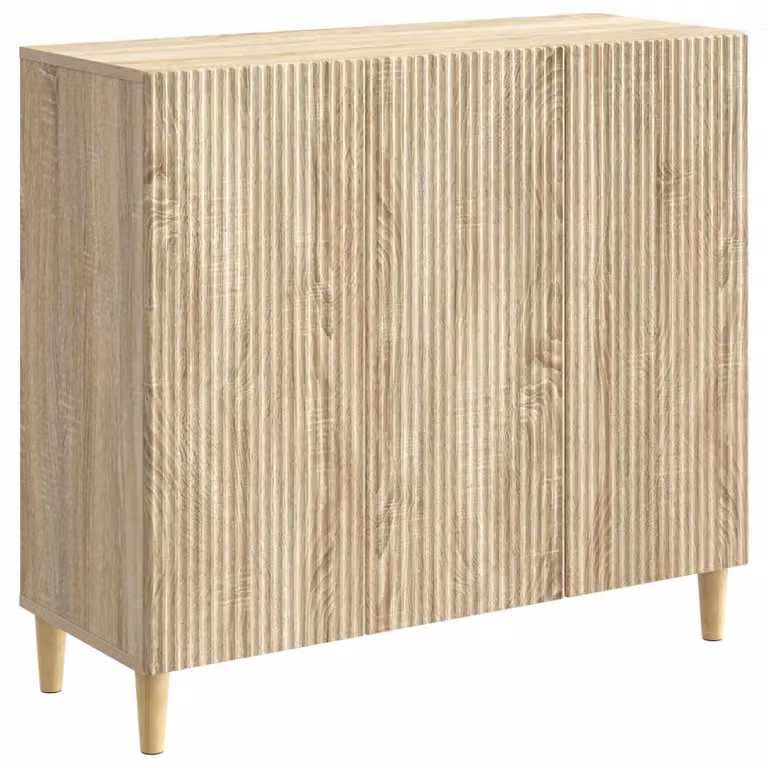 Credenza Rovere Sonoma 89 x 34,5 x 80 cm Legno ingegnerizzato