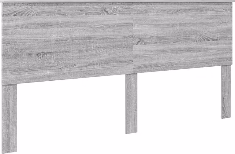 Testiera con testiera Grigio Sonoma 200 cm Legno multistrato
