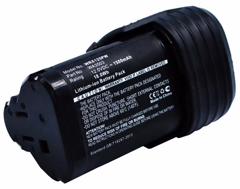 subtel Batteria compatibile con Worx WX125, WX382, WU127, H3, WU280, WA3503