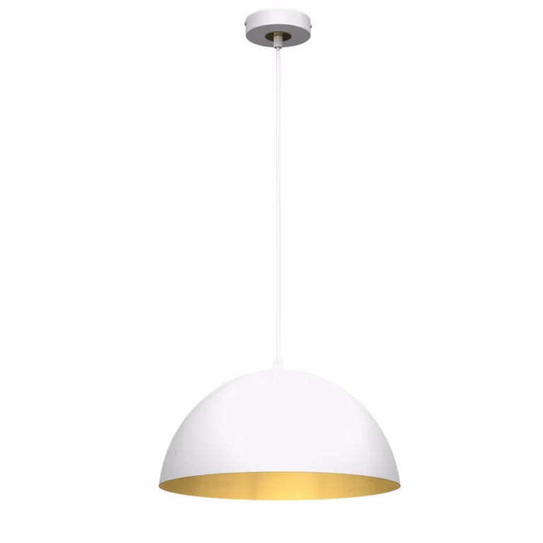 Milagro BETA MLP7897 lampadario a sospensione bianco/oro