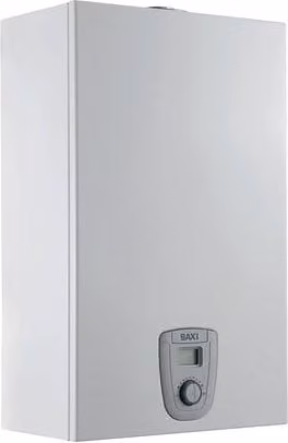 Scaldabagno a gas Acquaprojet Blue Fi nei colori blu e bianco