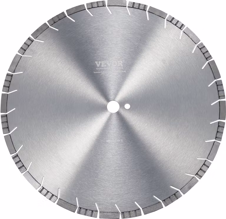 Lama per sega diamantata per cemento armato denti smussati a secco/umido 45 cm
