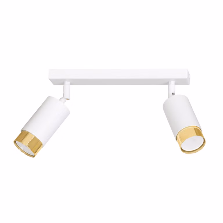 LAMPADA DA SOFFITTO Emibig 2xGU10 30W HIRO 2 WH/GOLD 963/2