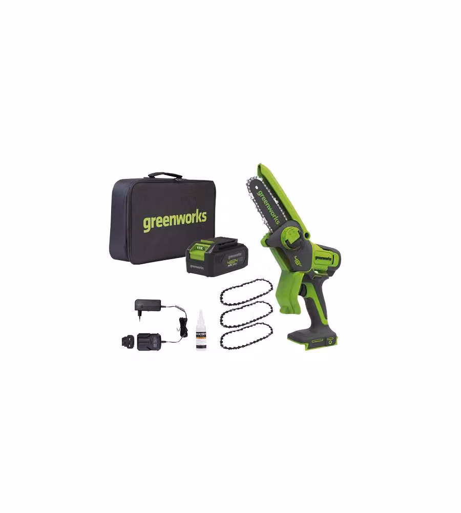 Sega da Potatura Greenworks 48V G48MCS10XK2