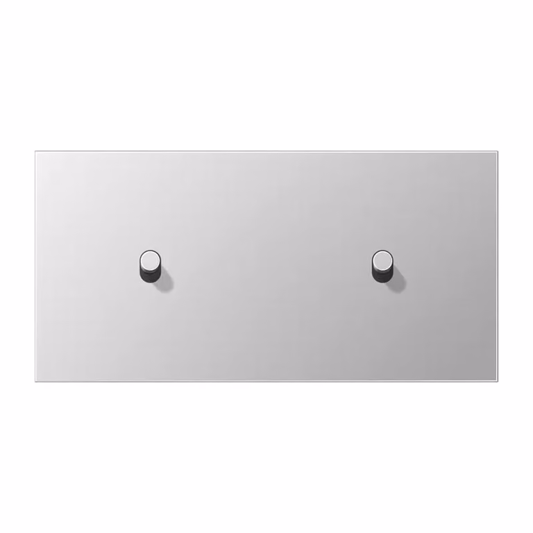 Jung AL12-200R0 Copertura doppia orizzontale con 1+1 leve a bilanciere