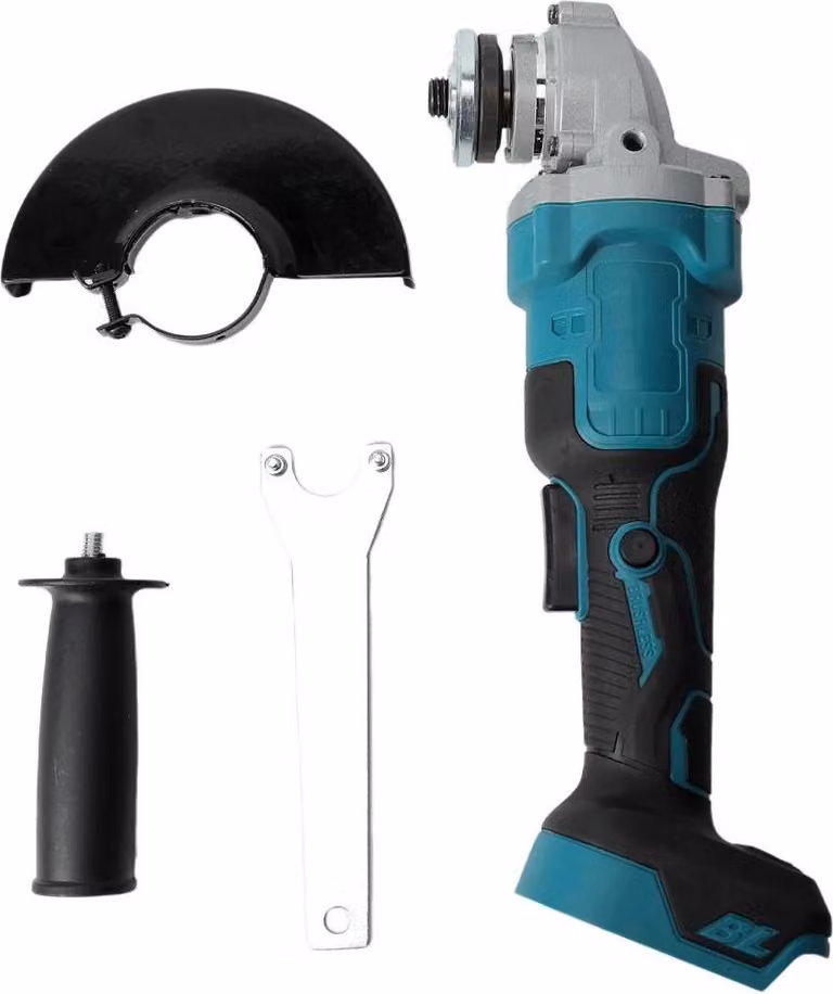 Smerigliatrice angolare, motore brushless, design ergonomico, senza batteria, UE
