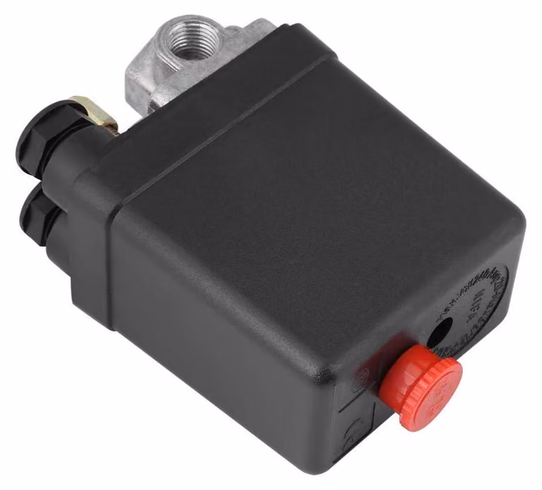 Compressore d'aria, pressostato 240V 16A con 4 uscite