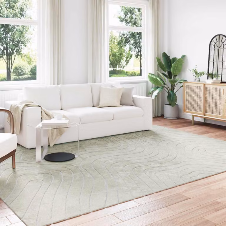 Tappeto vidaXL PALMERAS Verde per interno ed esterno in poliestere L 340 x P 240 cm