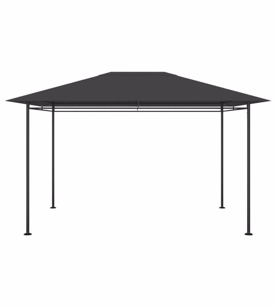 Gazebo 384x281x270 cm Antracite 180 g/m²