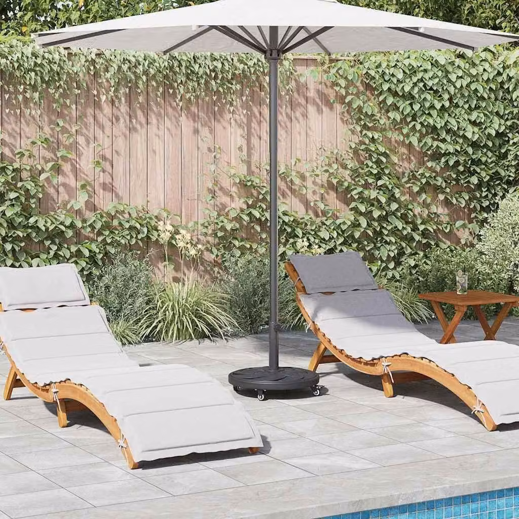 Maison Exclusive - Portaombrelli, 15,35 kg, nero, in ferro, forma circolare