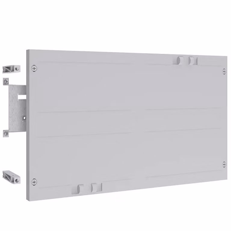 Modulo ABN profondo LxA: 500x300 mm Traversa di montaggio max, 4 sezionatori NH00 MT22309