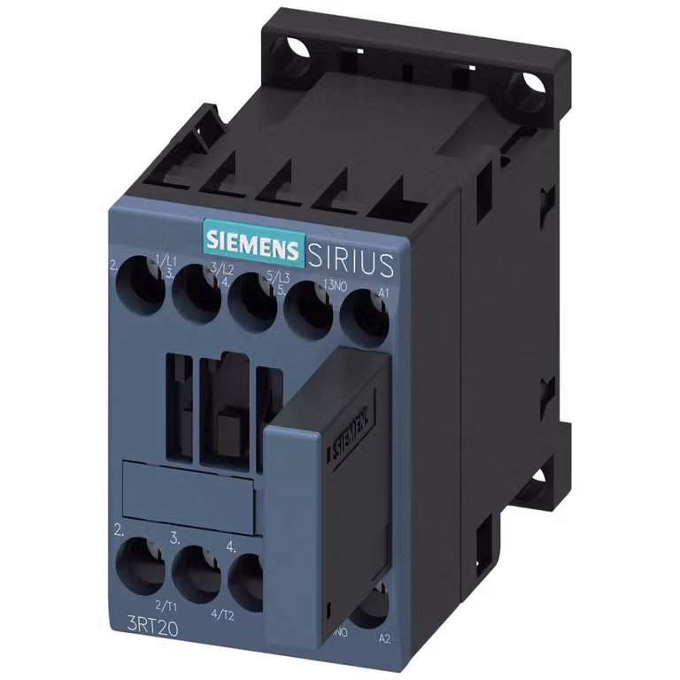 Contattore di commutazione Siemens, AC3e: 3 kW/400 V 1S 24 V CC