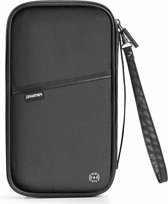 Portadocumenti da viaggio Family Organizer - Nero classico