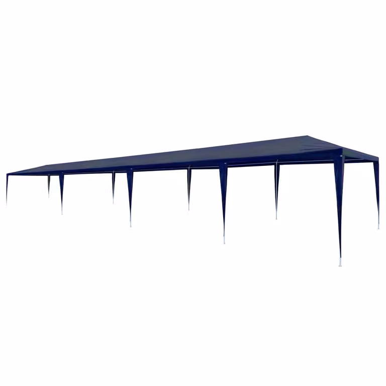 The Living Store Tenda per feste 3x12 m PE Blu