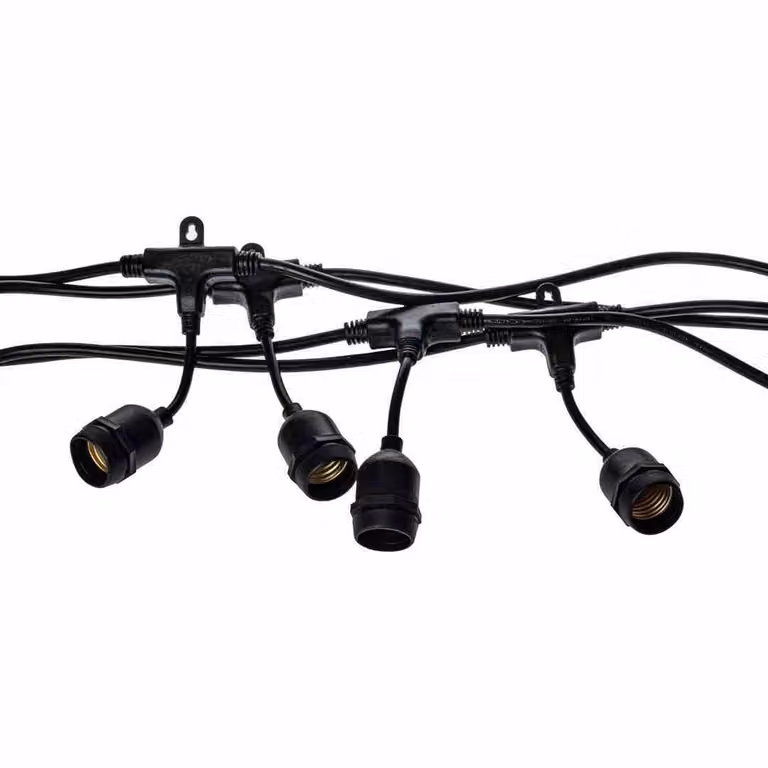 Ghirlanda luminosa a LED per giardino Eko-light METRI EKO6918 nero
