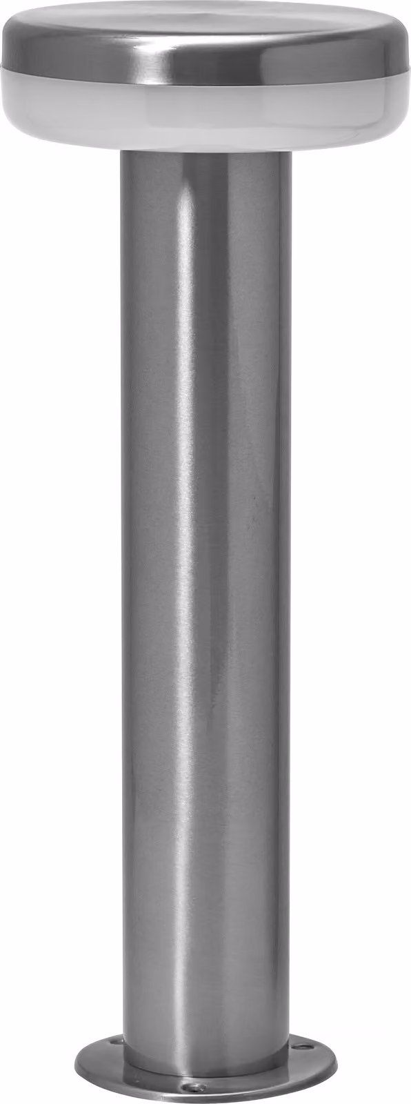 LEDVANCE ENDURA HYBRID MARI luce per esterni, luce ibrida, 4W, 240lm, colore della luce bianco caldo, temperatura di colore 3.000K, acciaio inossidabile, classe di protezione IP44 e IP67, funzionamento solare e a rete