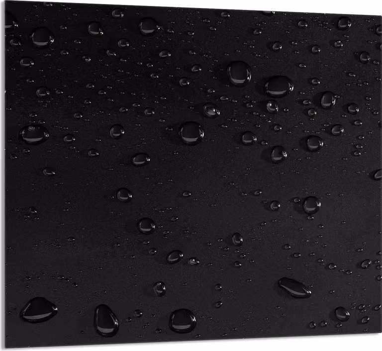 PIATTO IN VETRO PER CUCINA 65x60 gocce