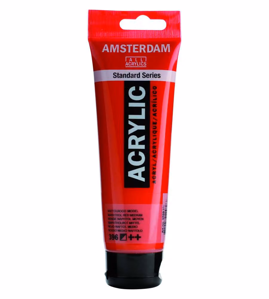 Amsterdam Acrylic 120 ml Rosso Naftolo Medio