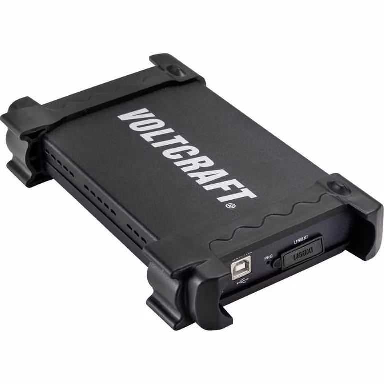 VOLTCRAFT DSO-3104 Oscilloscopio USB 100 MHz 4 canali 250 MSa/s 16 kpts 8 bit memoria digitale (DSO), analizzatore di spettro (D