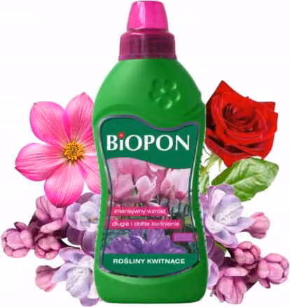Concime per piante da fiore 1L Fioritura intensa e crescita sana