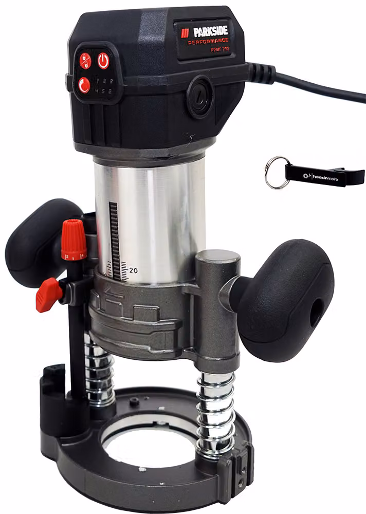 Multifresa elettrica PARKSIDE PERFORMANCE® PPMF 710 in valigetta di trasporto