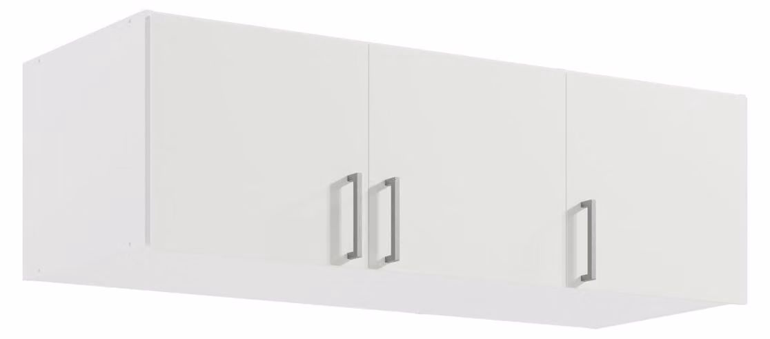 raumhirsch, elemento superiore per armadio, bianco, dimensioni 136 x 40 x 52 cm