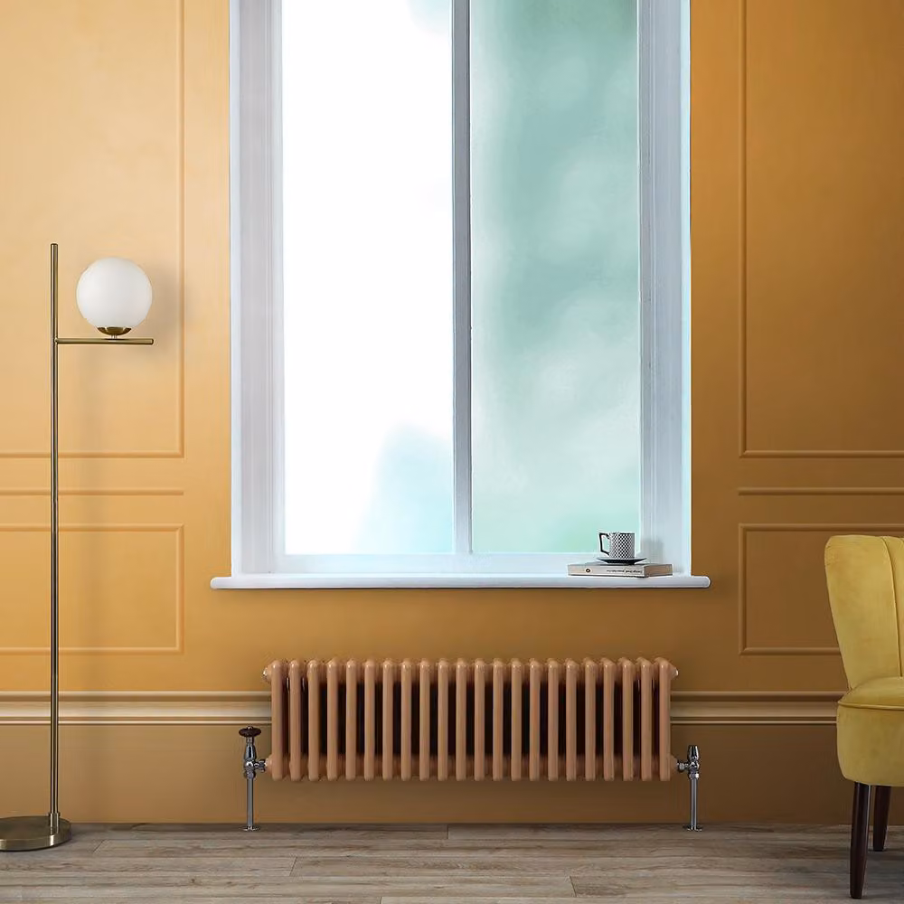 Radiatore Orizzontale a Colonne (3 Colonne) 300mm x 1010mm - Giallo (Autumn Giallo) - Regent
