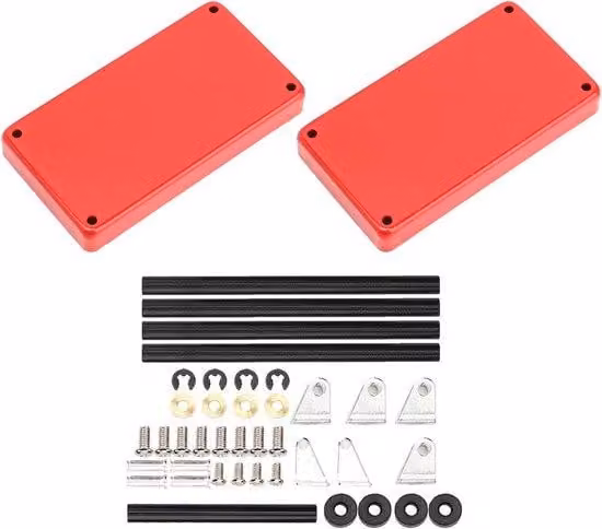 Accessori per modellini di auto, robusti e pratici, con custodia