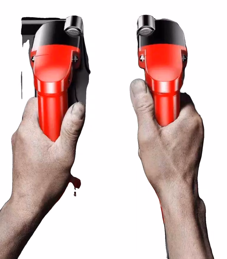 Fresa a muro, motore a 3000 giri/min, versatile per diverse superfici, design leggero