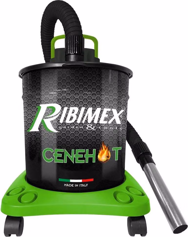 Aspiracenere caldo 18l 950w Ribitech PRCEN008