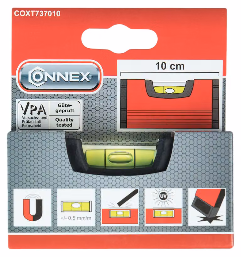 Connex Mini livella a bolla magnetica 100 mm