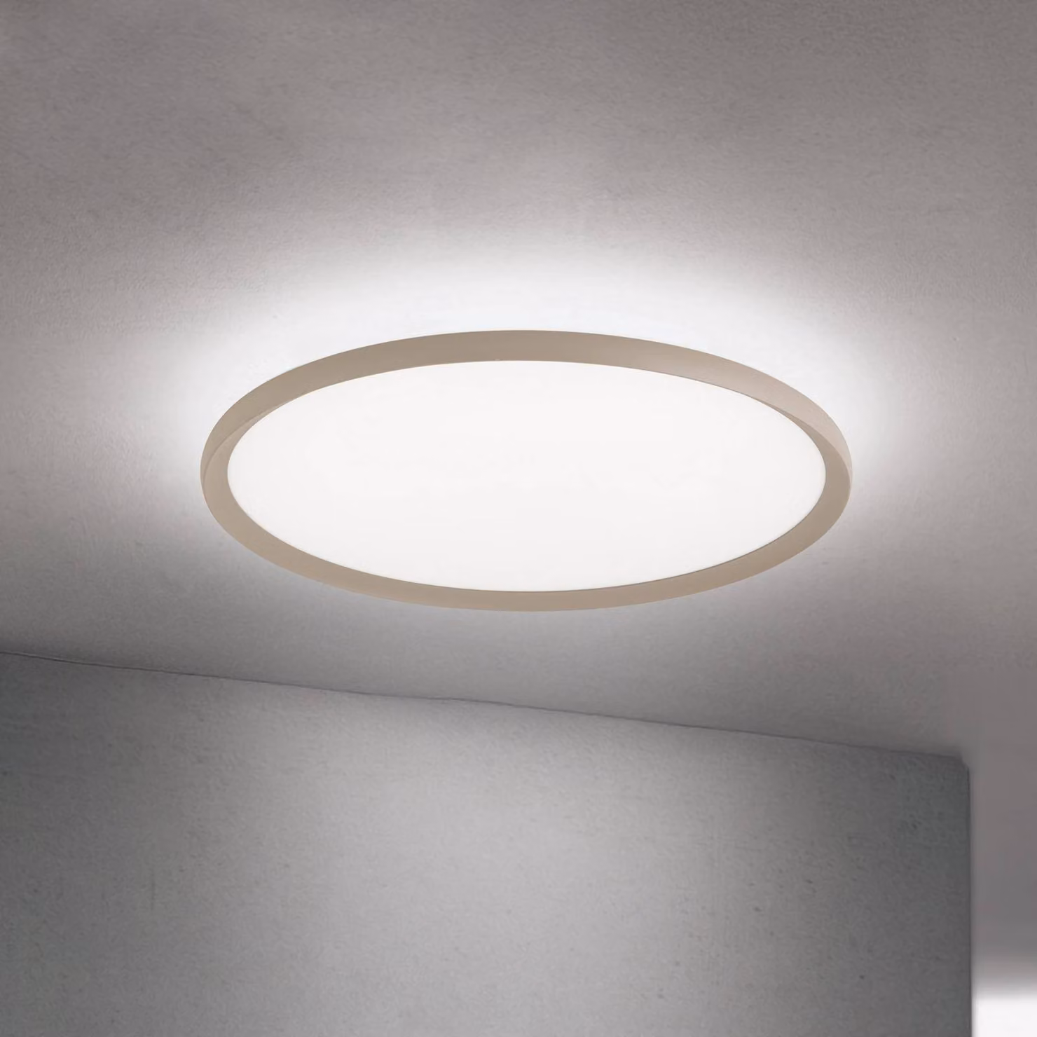 ORION Plafoniera a LED Kant, dimmerabile, Verde, Soggiorno / Sala da pranzo, Alluminio, Moderno, Plafoniera LED