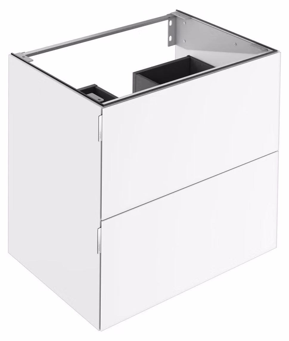KEUCO EDITION 11 ART meuble sous-lavabo, 2 tiroirs frontaux, 800x700x490mm, 32512310800, 32512310800