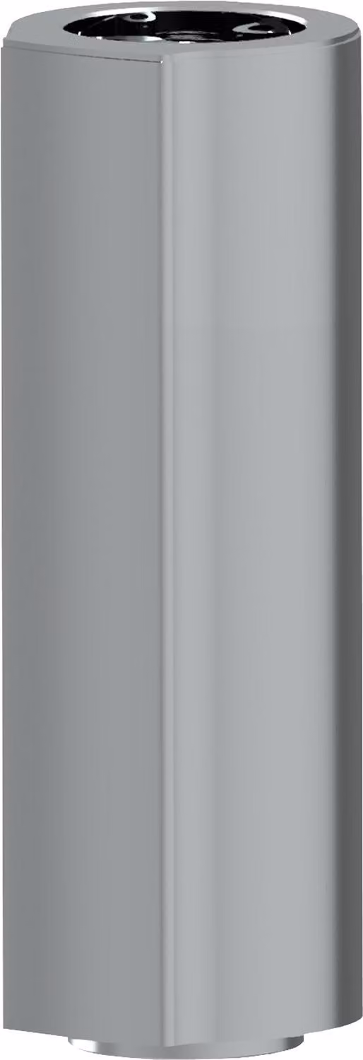 Zoccolo KWC AR, F5, f. Rubinetti a colonna idrici, altezza 140 mm