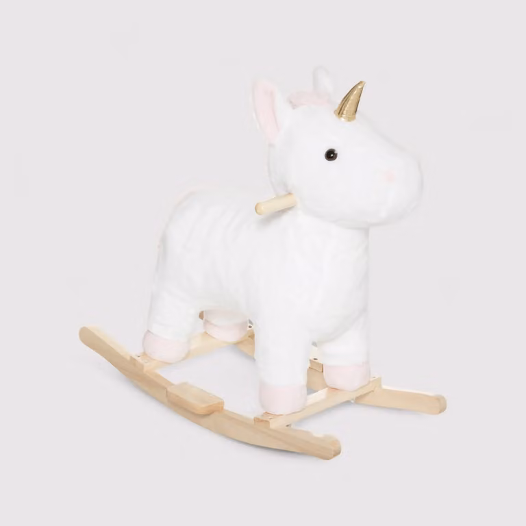 Jical - Dondolo a forma di unicorno per cameretta