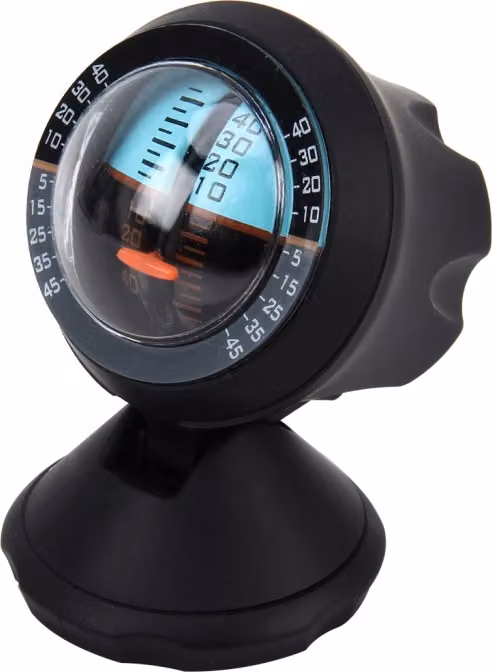 Indicatore di livello dell'angolo di inclinazione Misuratore di pendenza Strumento di ricerca Inclinometro automatico [nero]