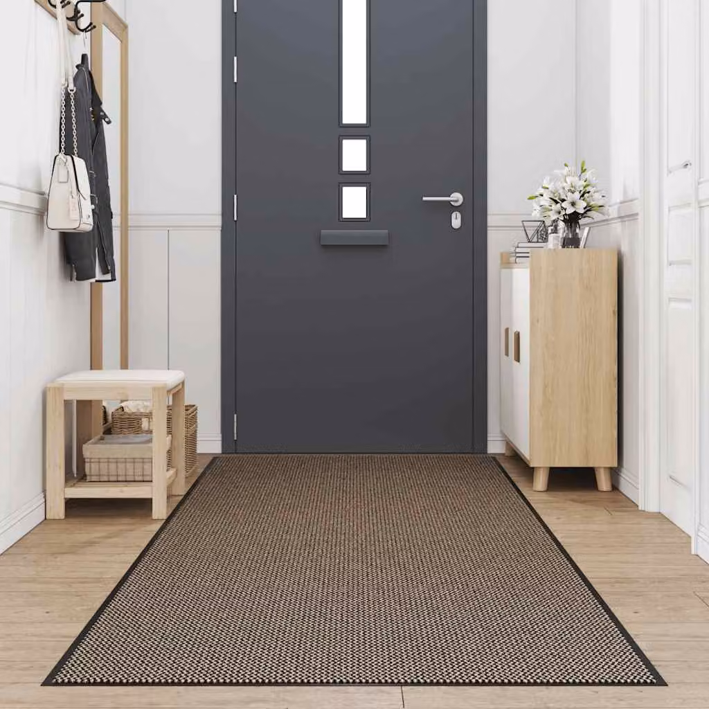 vidaXL Zerbino Marrone 115x300 cm