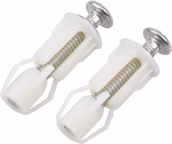 Viti per coperchio WC Easy Install 2 pezzi Fissaggi per sedile WC
