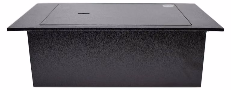 Cassaforte da pavimento Yale Y-FLS0000 Accesso con chiave Nero, 4,3 L, 2 chiavi