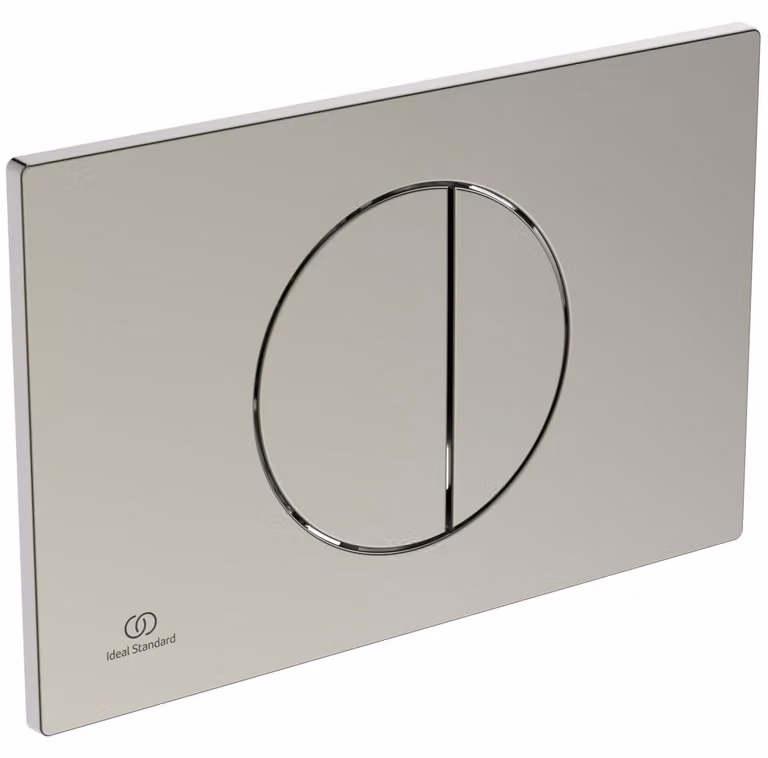 Pannello di controllo per cassoni di scarico ProSys, con sistema di scarico a due quantità, realizzato in ABS, colore Silver Storm