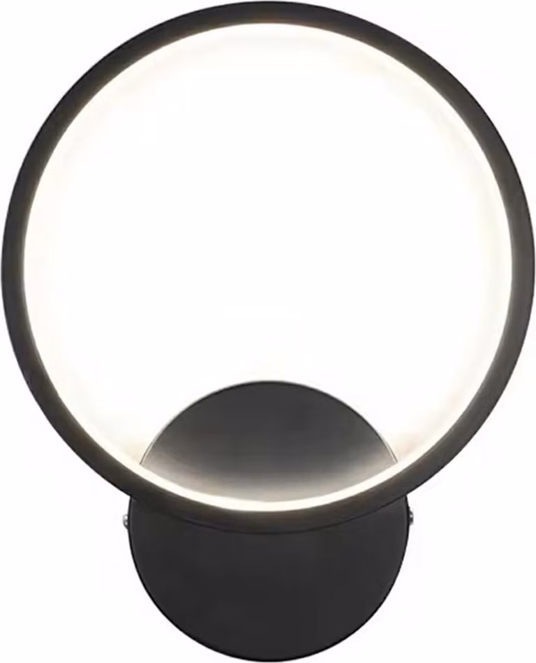 Zd132 Lampada Da Parete A Led 12W Nero