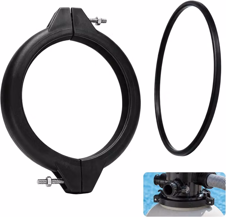 Filtri Zandfilter, anelli di tenuta, 180 mm, 2 pezzi, per pompa per piscina