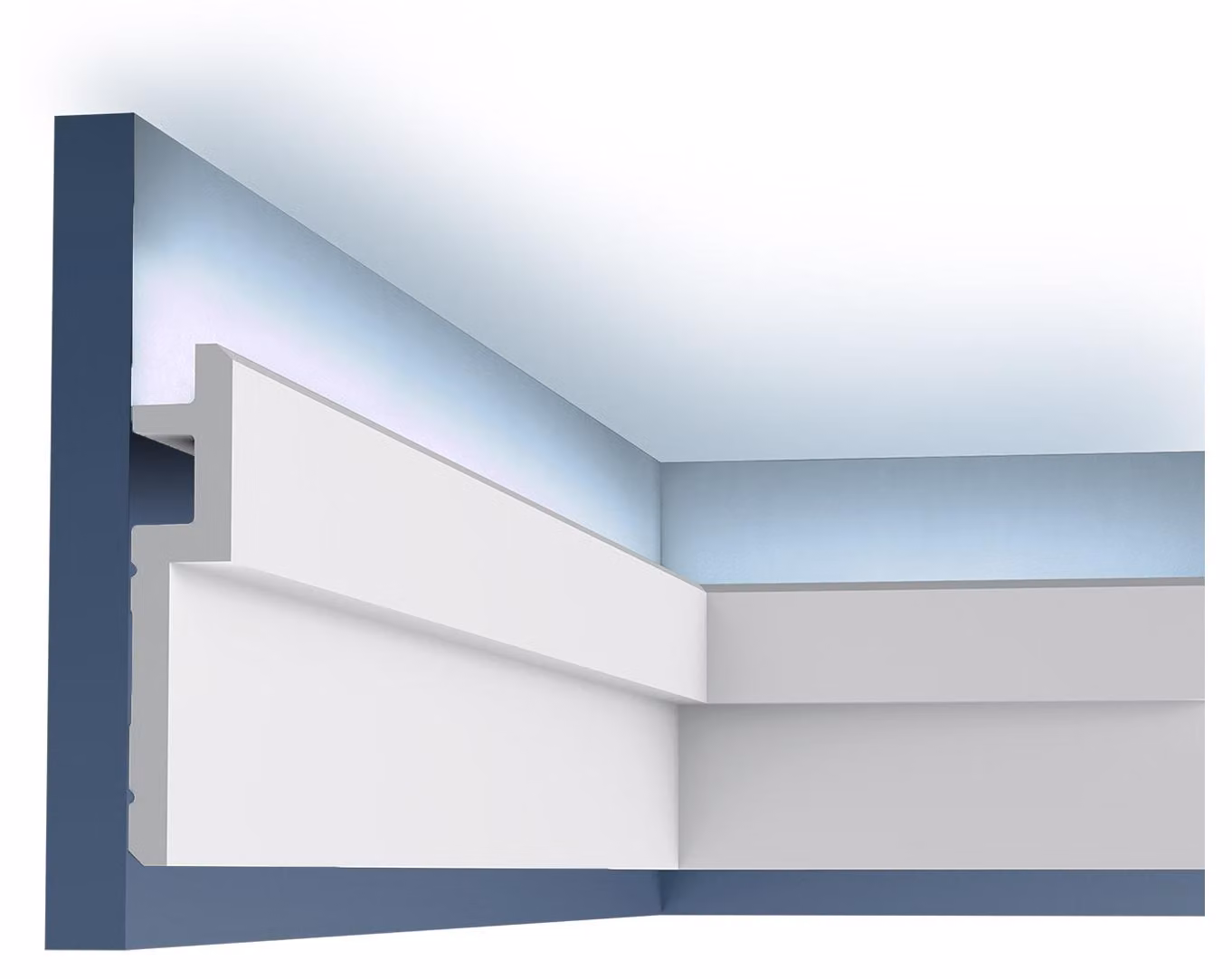 Cornice a soffitto Orac Decor MODERN C395 stile moderno 2 m